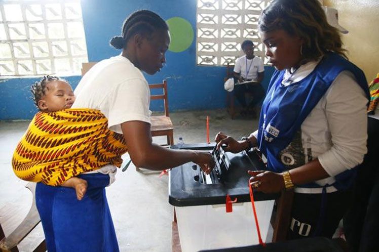 Los comicios liberianos transcurrieron en un clima tranquilo
