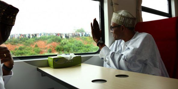 Presidente de Nigeria Tren