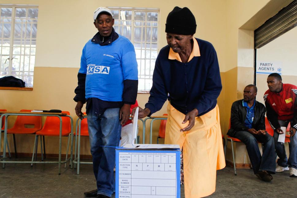 Elecciones en Sudáfrica
