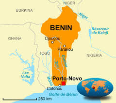 Mapa de Ben&iacute;n