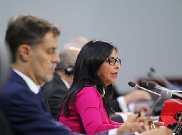 Canciller Delcy Rodríguez