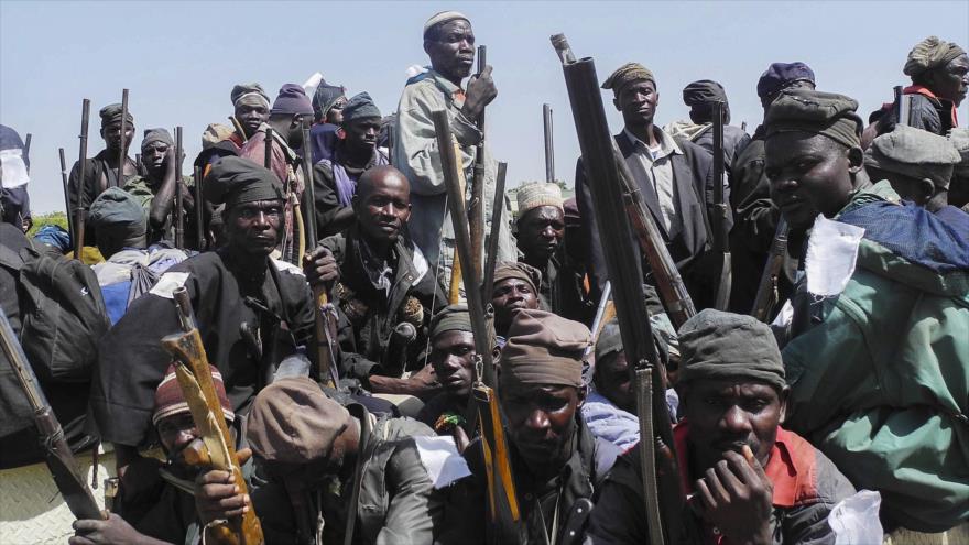 Integrantes del grupo terrorista Boko Haram
