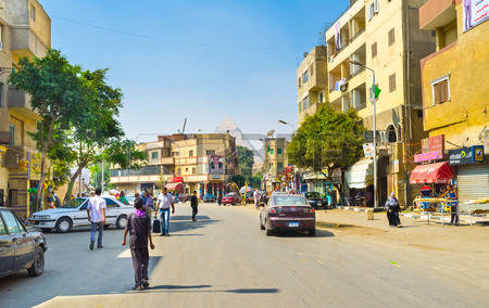 Zona residencial de Giza