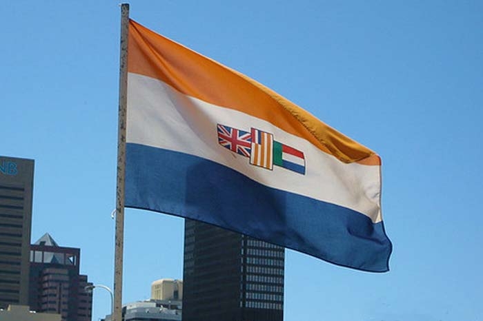 Bandera antigua de Sudáfrica