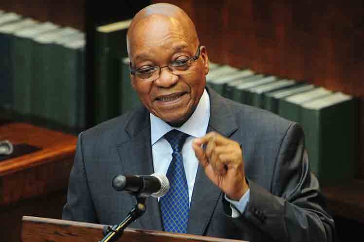  Jacob Zuma, Presidente sudafricano