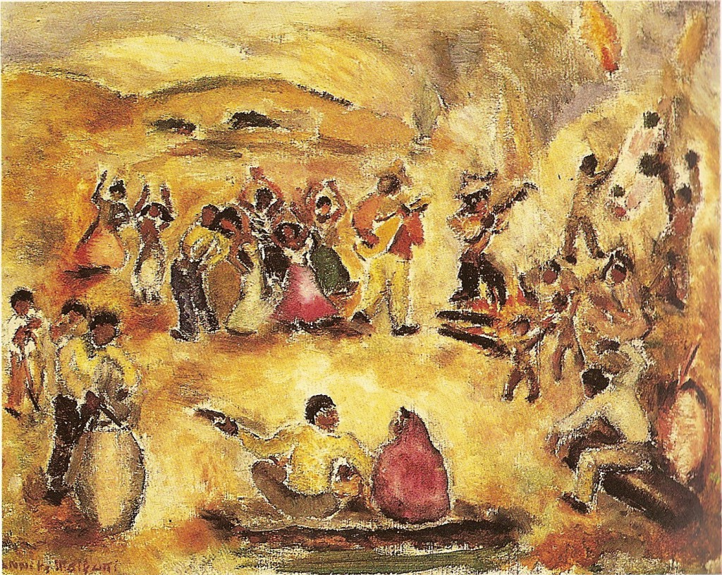 Samba de la pintora brasileña Anita Malfatti 1945