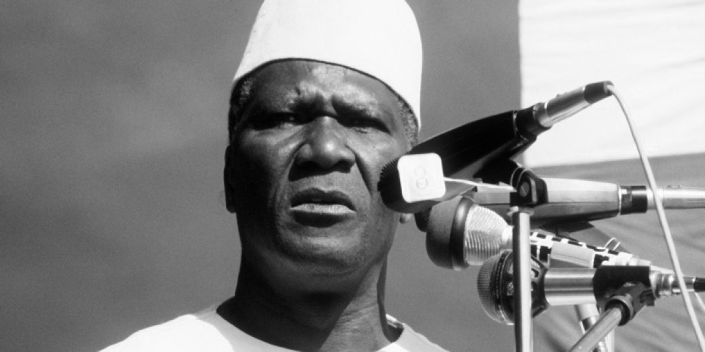 Sékou Touré quien gobernó el país desde su independencia hasta el 26 de marzo de 1984