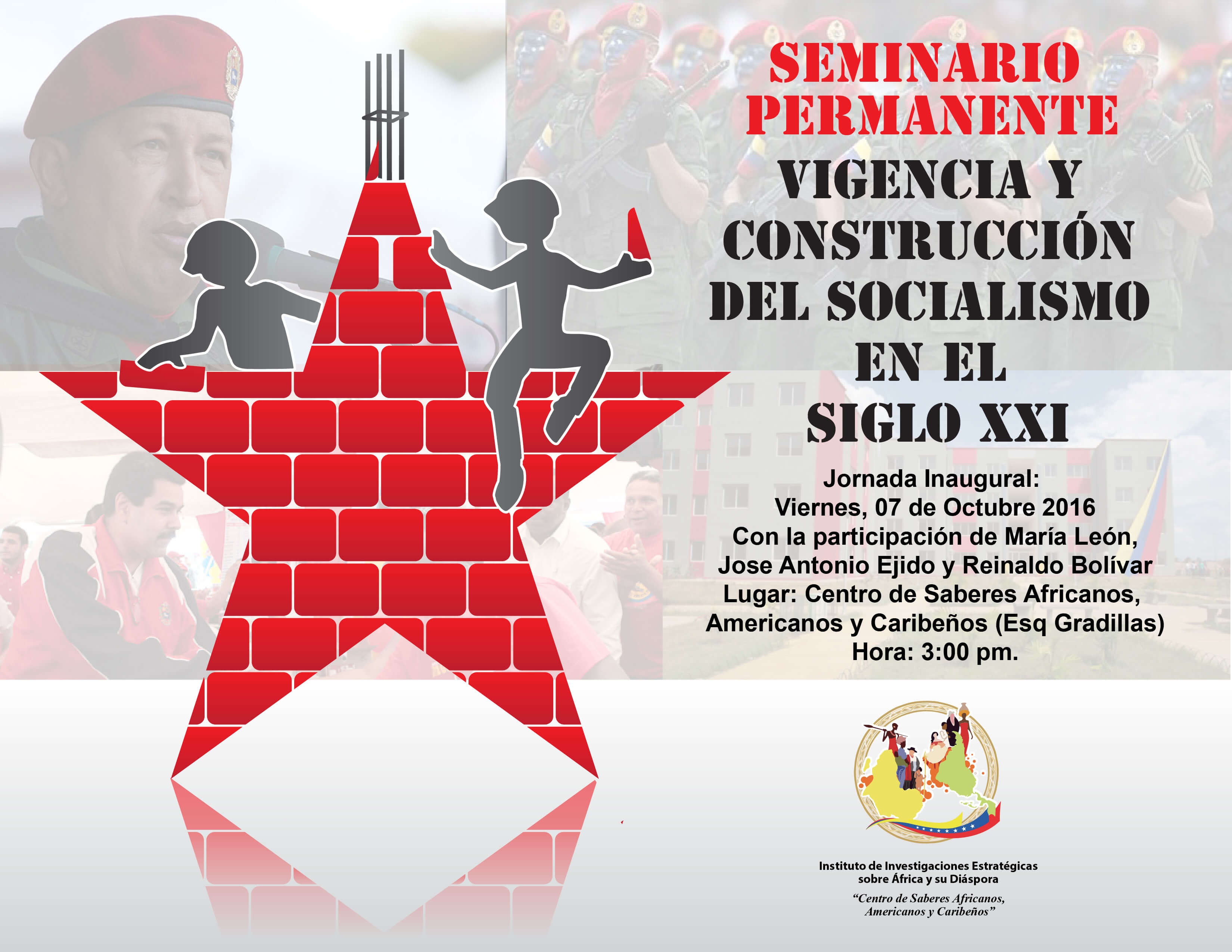 invitación seminario vigencia y construcción del socialismo