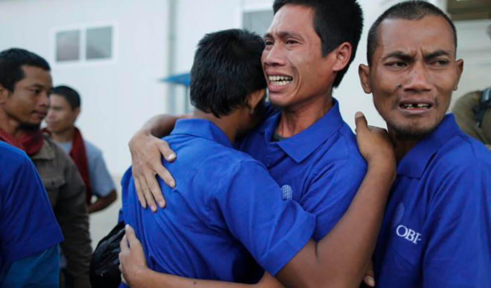 Desde 2012 los hombres han estados presos en Dabagala, a 400 km de Mogadiscio, donde tres han muerto