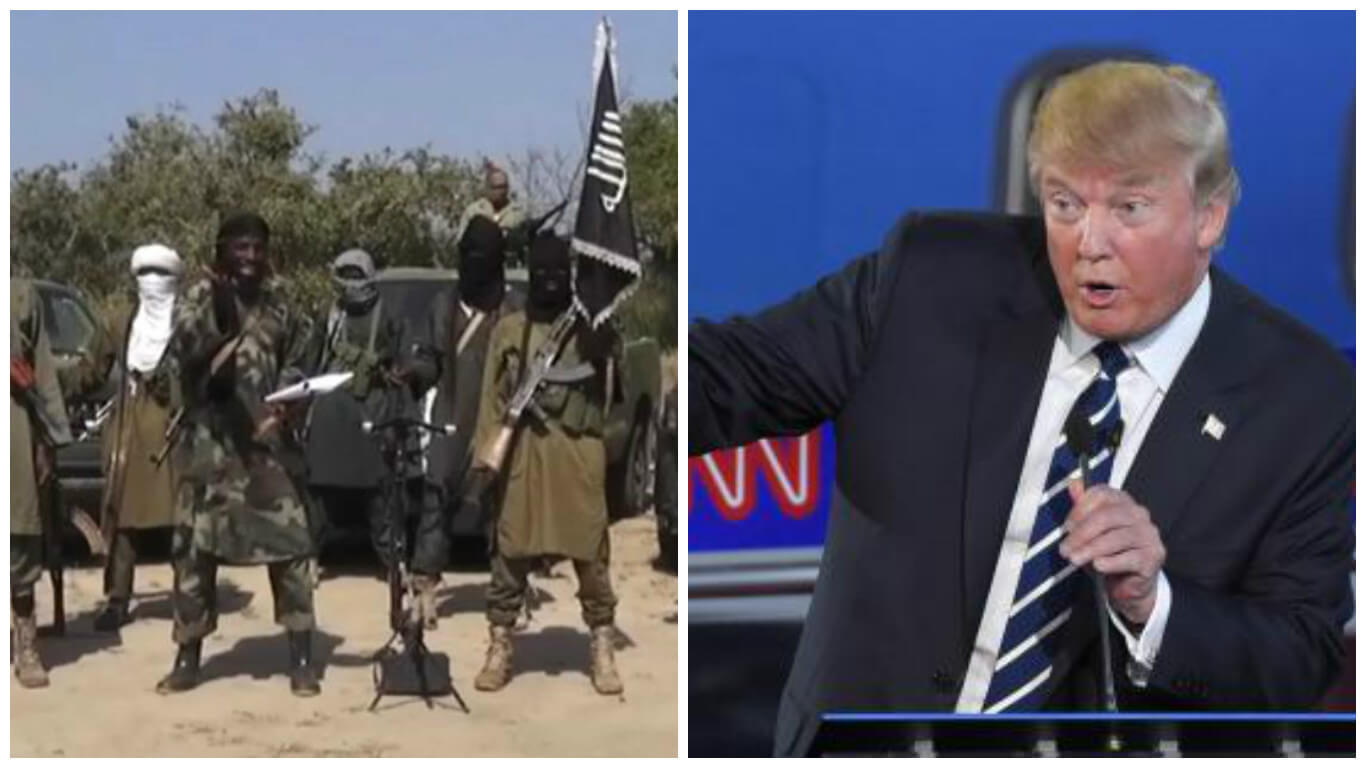 El mensaje, según interpretan los medios locales, pretende responder a la promesa de Trump, durante la campaña electoral, de que acabará con los grupos terroristas islámicos.