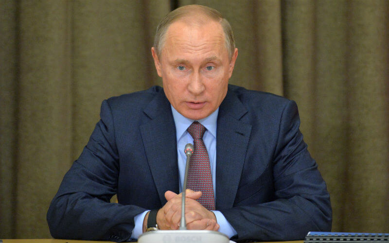 El presidente ruso, Vladimir Putin