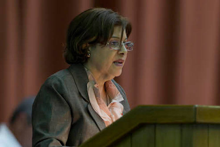  Lina Pedraza, Ministra de Finanzas y Precios de Cuba