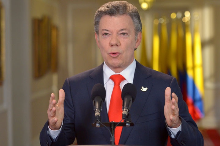 Presidente de Colombia Juan Manuel Santos