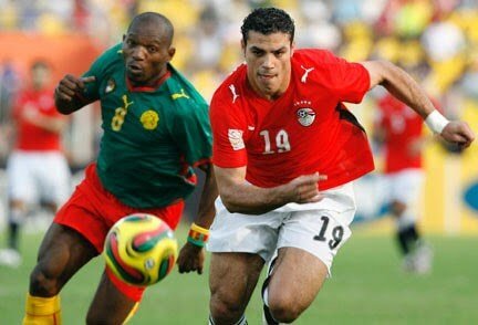 Foto: Encuentro entre Camerun y Egipto en la Copa África de Naciones del 2008