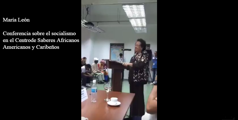 Miaría León La Leona de Chavéz 