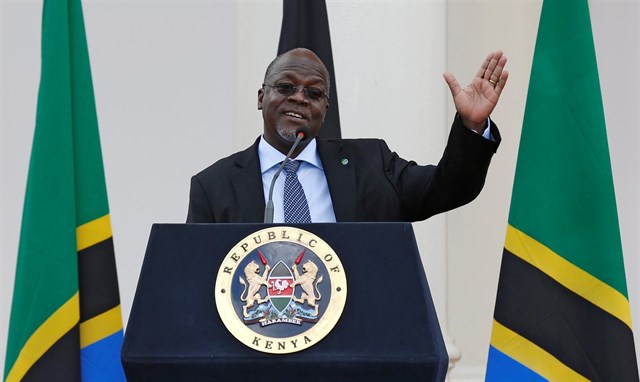 John Magufuli Presidente de Tanzania