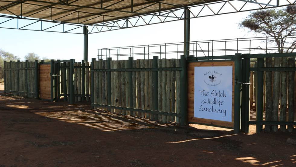 Fotografía del santuario financiado en Namibia y que lleva el nombre de una de las hijas de Angelina Jolie y Brad Pitt.