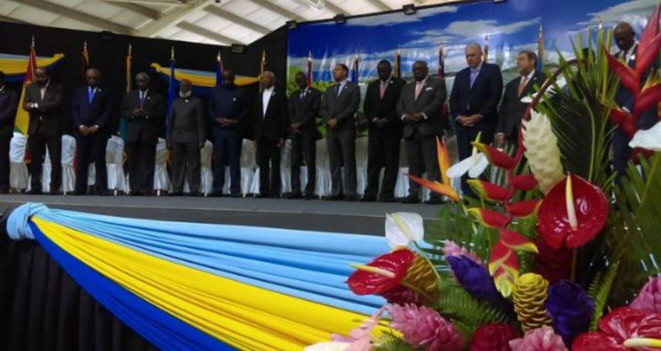 Reunion de paises del Caricom