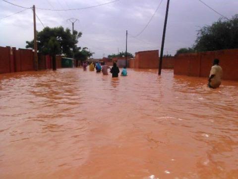 Inundaciones en Niger