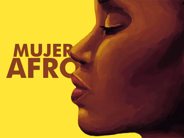 mujer afro