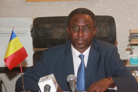 Ministro chadiano de nuevas tecnologías e información Mahamat Allahou Taher