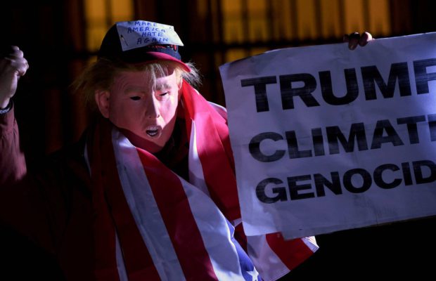 El presidente de Estados Unidos, Donald Trump, retiró a su país del Acuerdo de París sobre cambio climático 