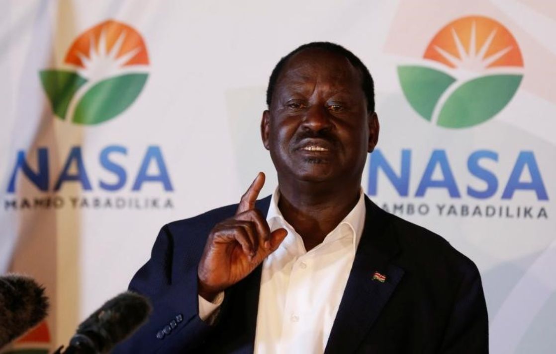 Raila Odinga encabeza la coalición opositora