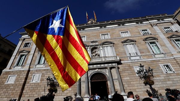 El viernes, el Parlamento catalán oficializó la declaración de la independencia de la región