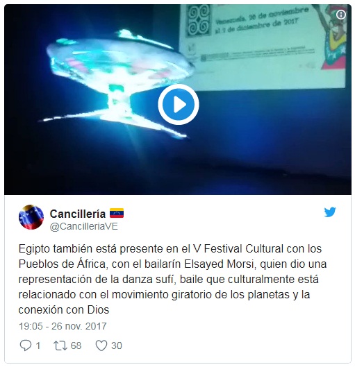 Twitter de la Cancilleria