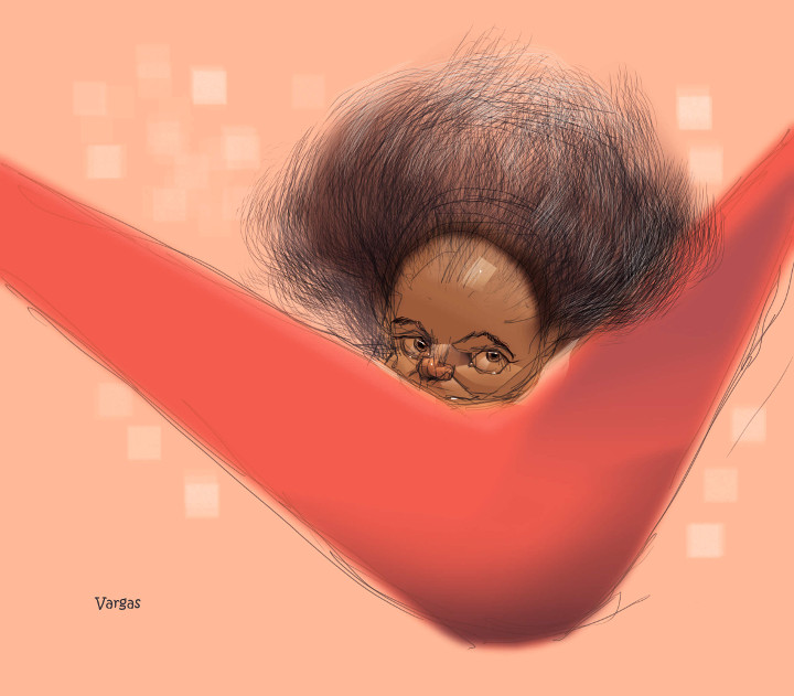 Amorosa Nochebuena | Dibujo de Vargas