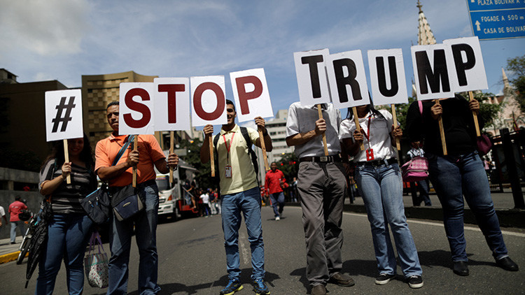 Protesta contra Trump