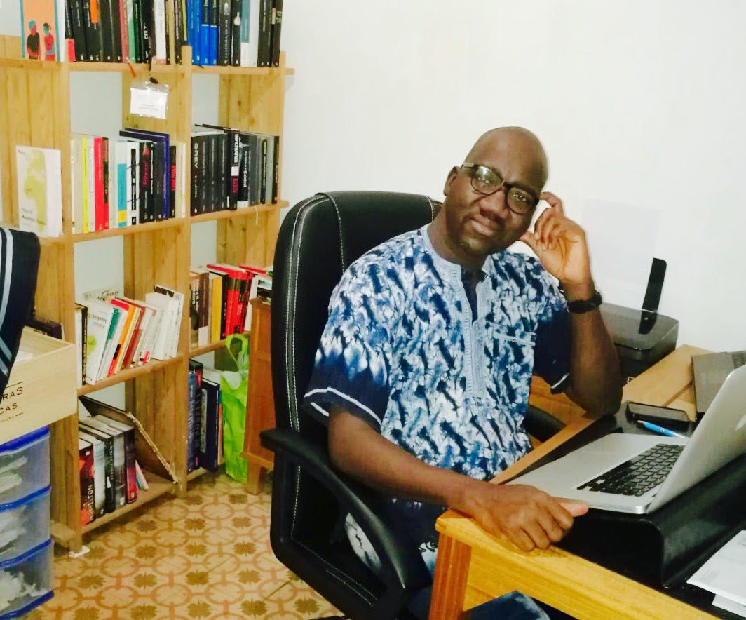 Saiba Bayo, politólogo y responsable de estrategia de Ediciones Wanafrica.
