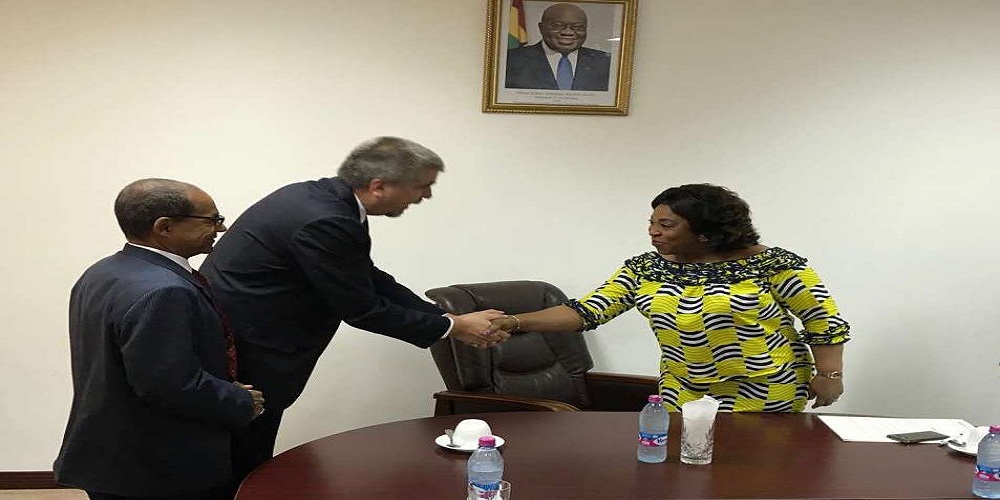 Viceministro Yuri P en Ghana