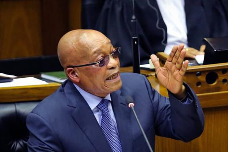 Jacob Zuma Presidente de Sudáfrica