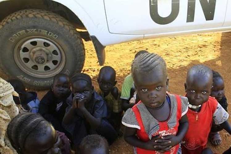 Niños de Sudan Africa