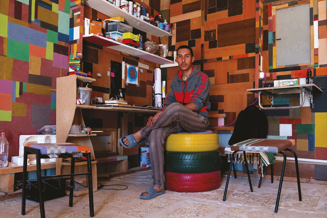 Sulaiman en su estudio