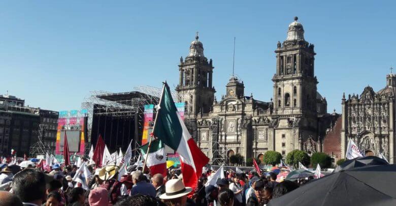 Zócalo con Amlo