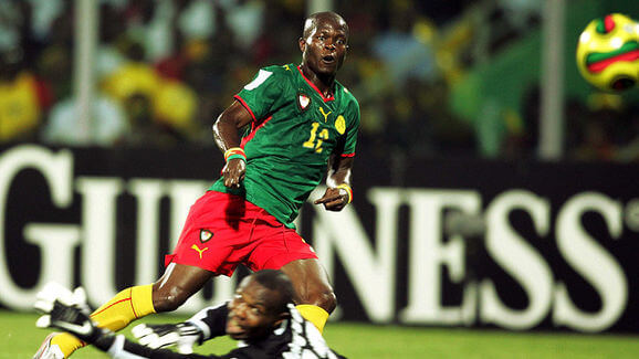 Alain Nkong delantero camerunes