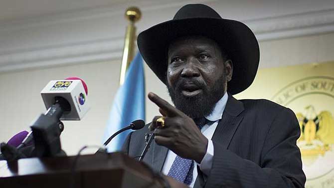 Salva Kiir Presidente Sudán del Sur