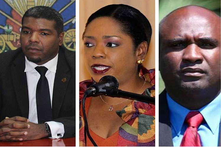 Los tres nuevos Ministros