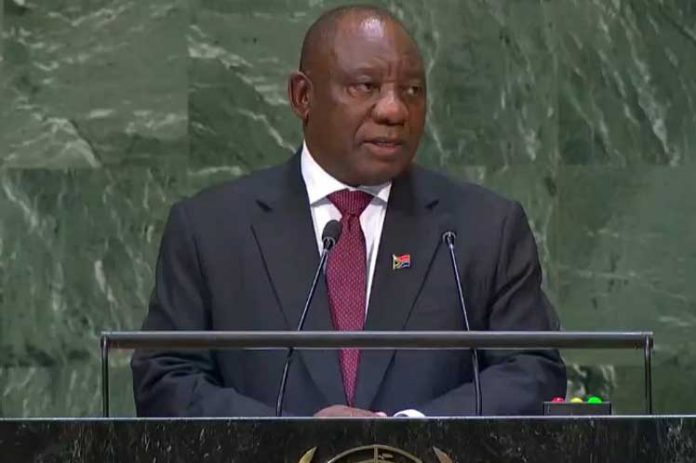 Presidente Cyril Ramaphosa