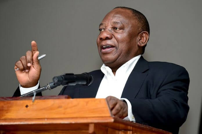 Presidente de Sudáfrica Cyril Ramaphosa