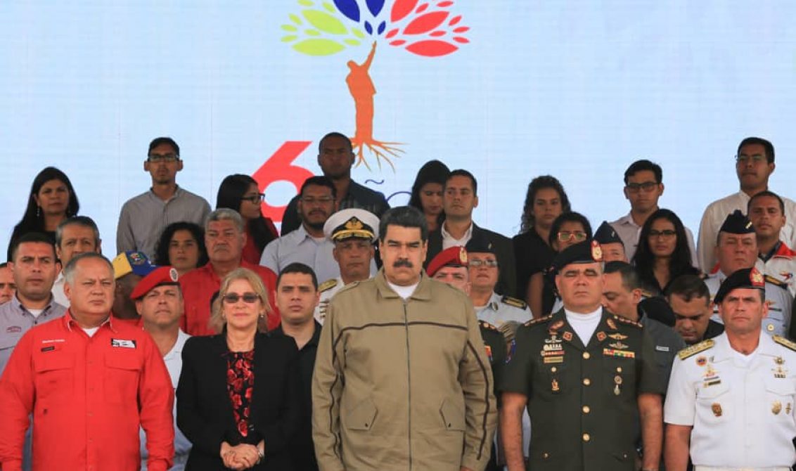 Presidente Maduro y su equipo de trabajo