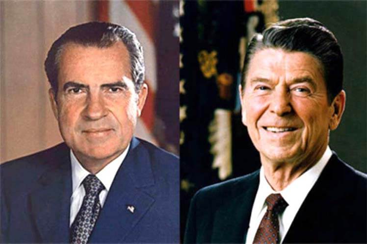 Nixon Reagan
