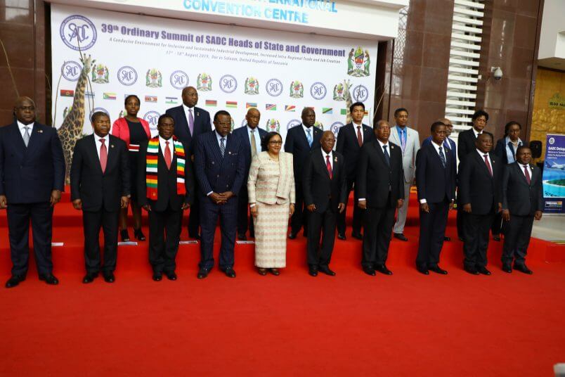 Termina cumbre de SADC