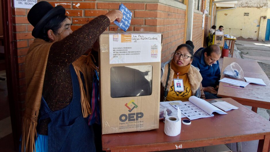 Elecciones en Bolivia 