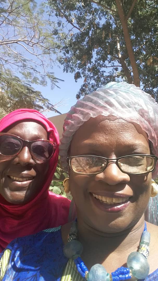 Fatimatour Sarr y Fatou Diop, Presidenta y Secretaria General
