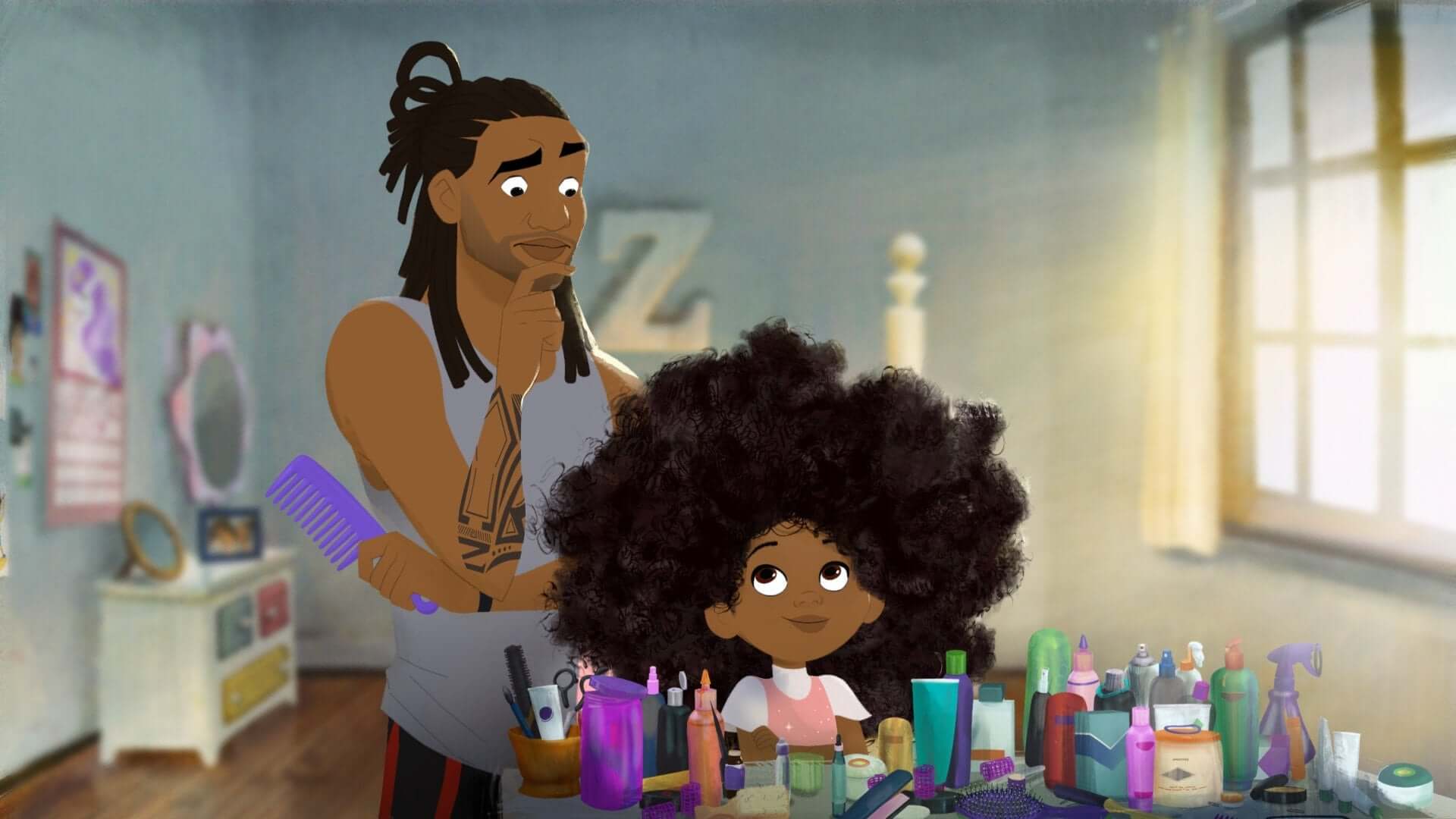 Hair Love el corto ganador del Los Oscar 2020