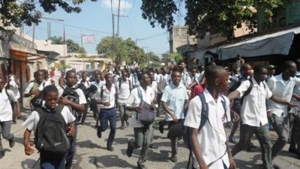 haití estudiantes se movilizan