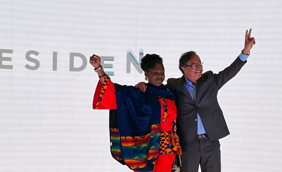 Francia Marquez Colombia Presidencia Vice Petro